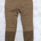 hiking pants cotton double knee patch knees jogger retro streetwear 