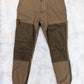 hiking pants cotton double knee patch knees jogger retro streetwear 