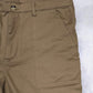 wide leg 1940s style mens pants fatigue style front patch pockets khaki colour
